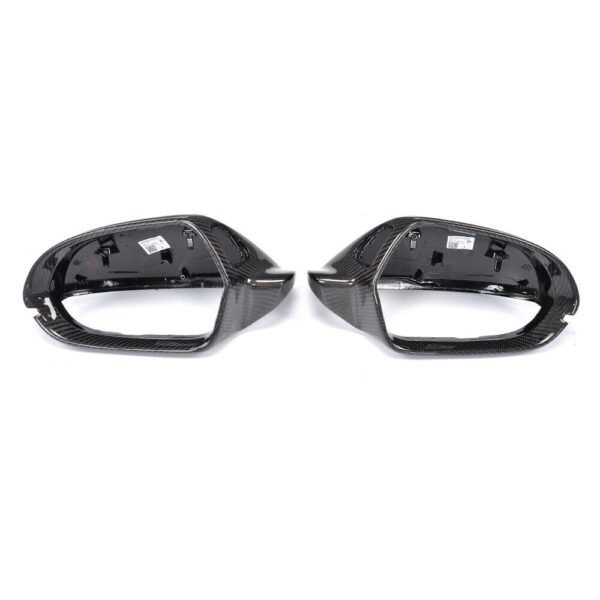 Carbon Spiegel Side Assist Cover Spiegelkappen Mirror past für AUDI A6 RS6 S6 4G mit TÜV