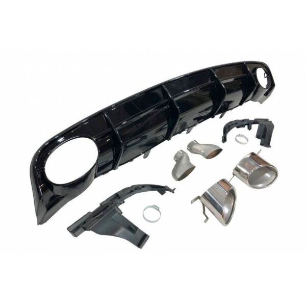 Sportheckdiffusor passt für Audi A6/A6 Avant 15-18 C7 S-Line TÜV – Bild 3