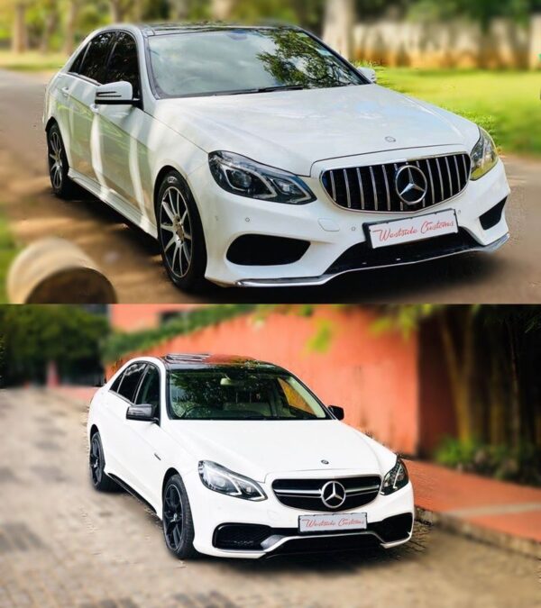 Sport Frontstoßstange passend für Mercedes W212 2014-2015 mit TÜV – Bild 3