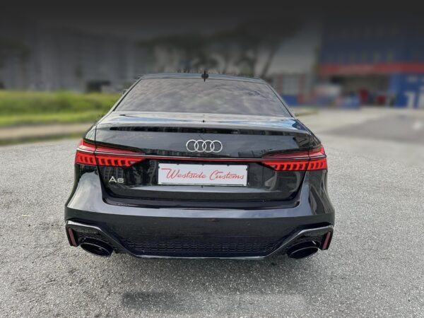 Sportheckstoßstange passend für Audi A6 C8 Limousine