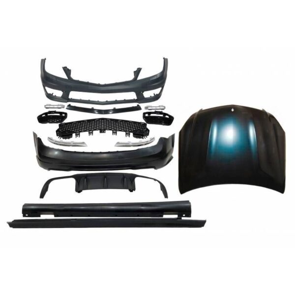 Bodykit passend für Mercedes W204 2007-2013 NEU TÜV M – Bild 2