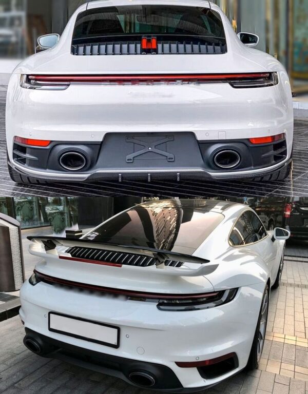 Carbon Heckspoiler passend für Porsche 911 992 Sport Optik