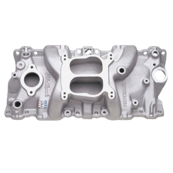 Edelbrock Performer Ansaugkrümmer 262-400 CID Chevy V8 3