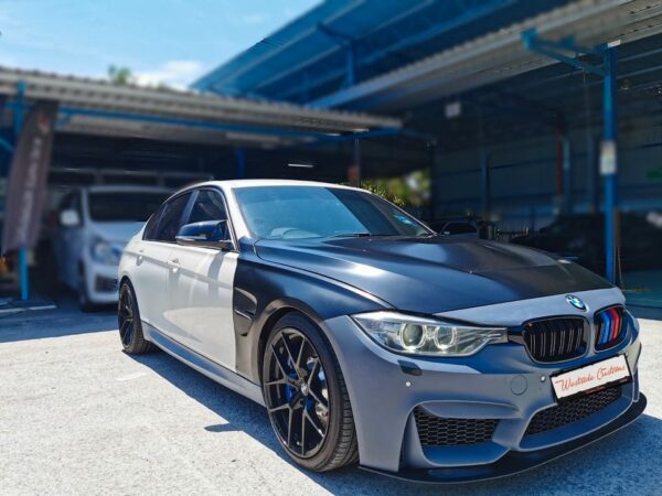 Sport Motorhaube und vordere Kotflügel passend für BMW F30 / F31 – Bild 6
