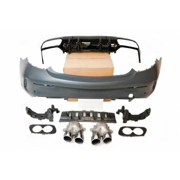 Heckstoßstange passend für Mercedes W205 2D 14-18 / 19 NEU TÜV M
