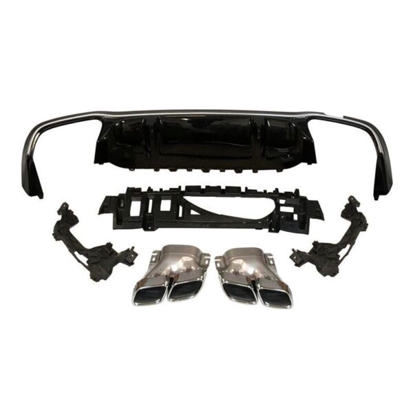 Heckdiffusor passend für Mercedes W213 2020+ 4-Türer