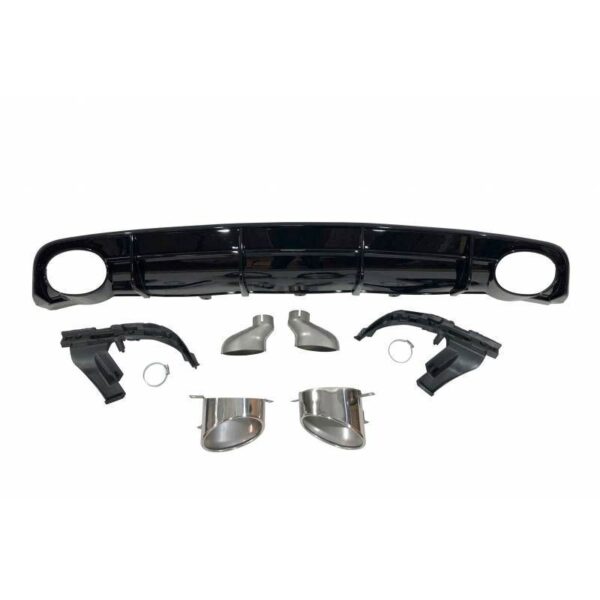Sportheckdiffusor passt für Audi A6/A6 Avant 15-18 C7 S-Line TÜV
