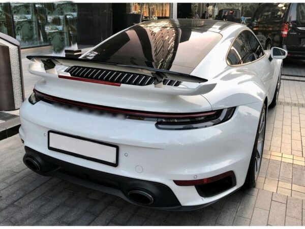 Carbon Heckspoiler passend für Porsche 911 992 Sport Optik – Bild 2