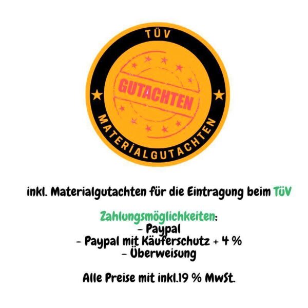 Frontstoßstange passend für Mercedes W205 14-18 2D / 4D TÜV – Bild 5