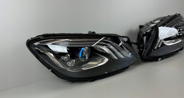 Mercedes Benz W222 Facelift LED Multibeam Scheinwerfer Links+Rechts A2229064305/A2229064306 – Bild 3
